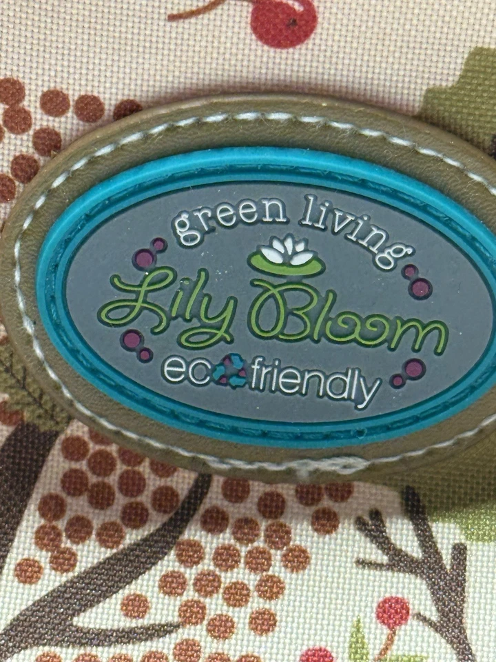 Bolso de Lona Lily Bloom Verde Living Viaje para Llevar Ecológico Colorido Foto 2 de 4