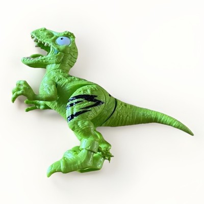 Zuru Smashers Dino Ice Age Surprise Green Raptor Figure Velociraptor Dinosaur
