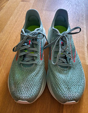 Brooks Hyperion Herren Laufschuhe Grau Mesh Low Top Sneaker Schnürung