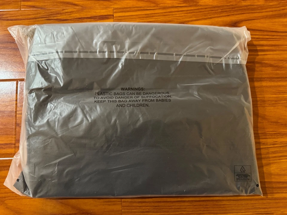 Nova Bolsa Feminina Versace Parfum Fragrância Bolsa Tote Grande Ombro Zíper Preta - Imagem 3 de 3