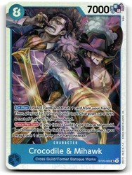 Crocodile & Mihawk ST25-003 Super Rare Foil - One Piece TCG