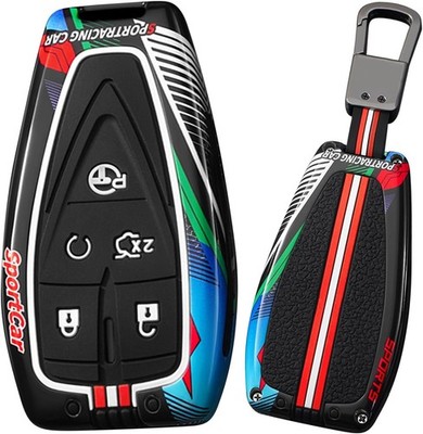 2021-2023 Changan Uni-K Eado X5 X7 CS75 Plus 5 Button Key Fob Cover Black