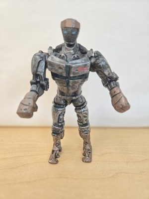 Real Steel Action 5  Figure Atom The Junkyard Bot Robot Jakks Pacific Punching