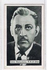 Carreras Australia Personality Series Film Stars #45 John Barrymore