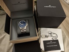 Hamilton Khaki Aviation Pilot 39mm Blue Dial Automatic H-10 Watch H76305140