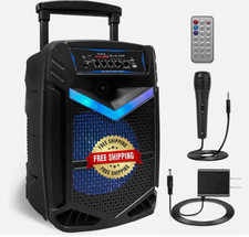 Altavoz port til Bluetooth para fiestas al aire libre con micr fono de Karaoke