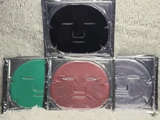 Predire Paris Facial Masks Anti-Aging- Red Wine, Platinum, Tea Tree, African Mud