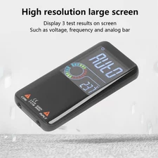 Digital Multimeter Smart Color LCD 9999 Counts Voltmeter Voltage Tester Part