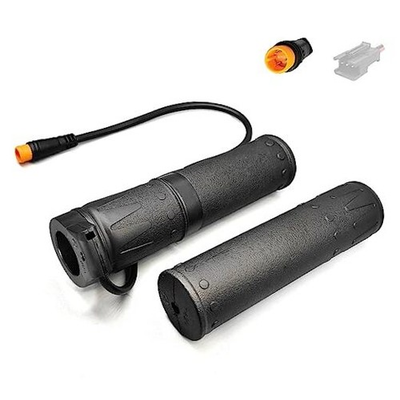 #ad Ebike Twist Throttle WUXING 158X Right Yellow Plug 3pin male waterproof plug $31.15