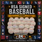 Pittsburgh Pirates 2026 OFFICIAL SIGNED BASEBALL RSA LIVE BOX BREAK SATURDAY