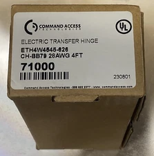 Command Access  ETH4W4545-626 Electric Transfer Hinge CH-BB79  26awg 4ft 71000