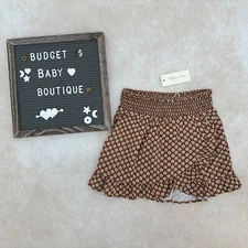 NWT RYLEE + CRU Floral Wrap Skirt Size 4-5Y 4T 5T