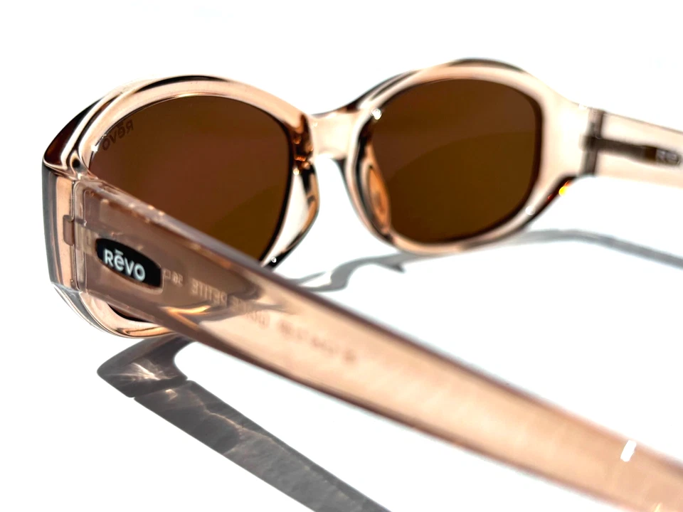 NUEVO Gafas de sol Revo GRACE PETITE cristal arena POLARIZADAS Terra marrón 1249 12 BR Foto 4 de 4