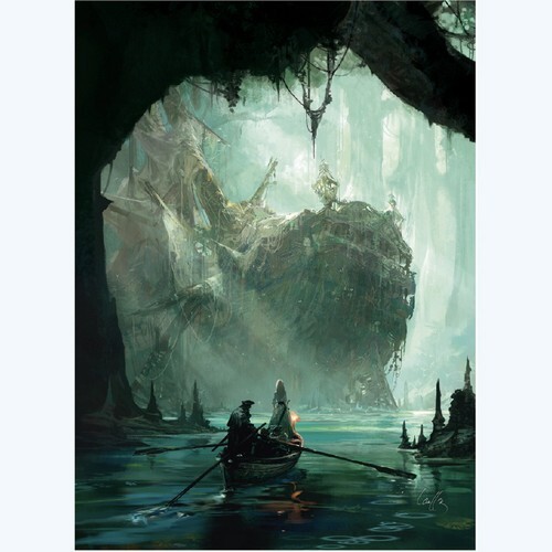 LAUFFRAY - Long John Silver -Signé - 50x70 - Affiche POSTER