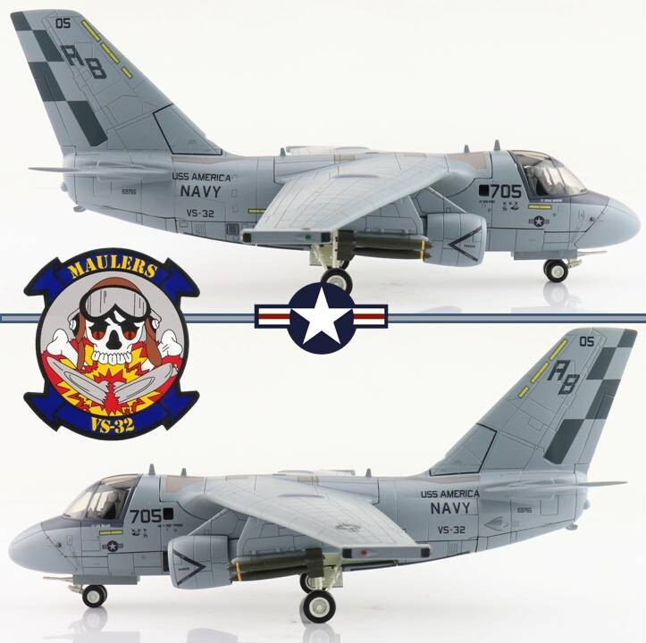 Hobby Master 1/72 HA4912 Lockheed S-3B Viking USN VS-32 Maulers