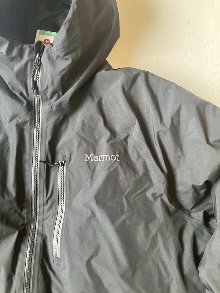 Marmot Oslo Gore-Tex Down Jacket Waterproof 700 Fill Black XXL New - Image 3 of 4