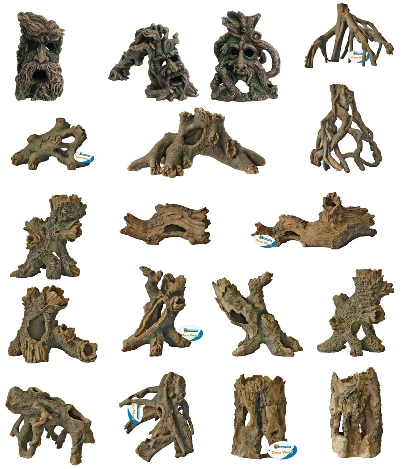 Superfish Deco Wood Artificial Ornament Aquarium Fish Tank Decoration Aquascape