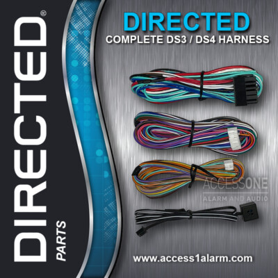 DS3 DS4 Complete Wiring Harness Clifford, AutoMate, Avital, Python, AstroStart 