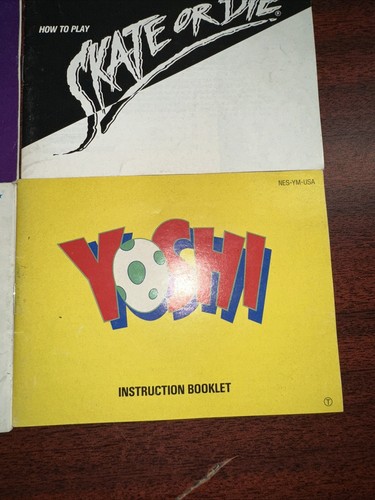 Nintendo Instruction Booklet Manuals Only- Lot of 6 - Picture 5 of 7