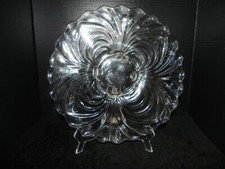 Blown Glass 12" Service Plate by Cambridge Glass Caprice 1950's