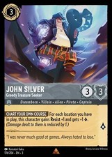 176/204 John Silver Greedy Treasure Seeker Into The Inklands Rare Lorcana Single