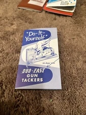 Do It Yourself Duo Fast Gun Trackers 1950s Brochure