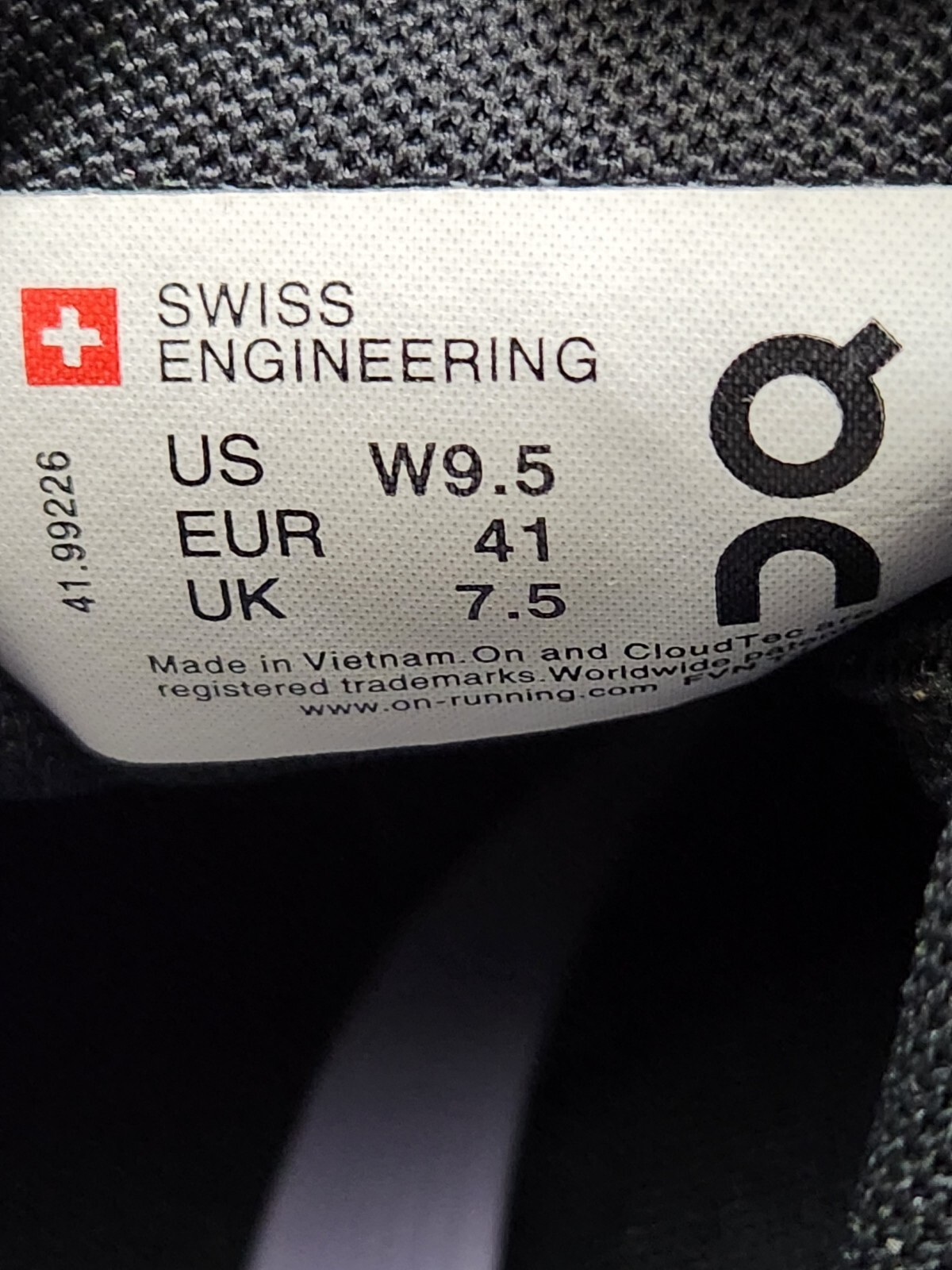 On Cloudswift Shoes For Women Size 9.5 Swiss Engineering Running Shoes Sneakers