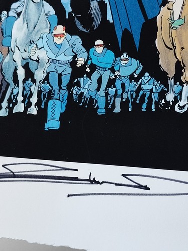 BATMAN CABALLERO OSCURO REGRESA 35º IMPRESIÓN GICLEE FIRMADA FRANK MILLER con certificado de autenticidad - Imagen 8 de 10
