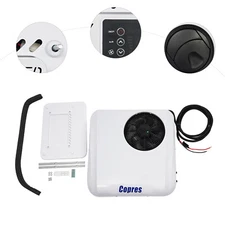 12V Electric Parking Rooftop Air Conditioner RV AC Unit for Caravan RV Efficient