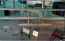 Postcard Vintage Wright Brothers' 1909 Model Wright Flyer Airplane