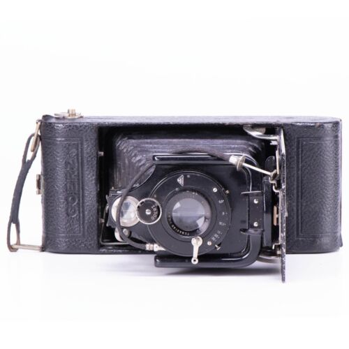 Goerz Rollfilm Tenax Camera | 125mm f6.8 lens | Black | Germany | 1920 - Afbeelding 1 van 9