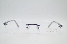 Vintage Glasses Christian Lacroix 5077 Purple Rimless Glasses Frame Eyeglasses