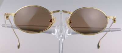 BLUEBAY Safilo Malmo's 032 Sonnenbrille Gold Damen Oval Sunglasses Ladies NEU