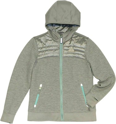 Gerry Big Boys G-Summit Fleece Overlay Shell Jacke 7-8 hellgrau
