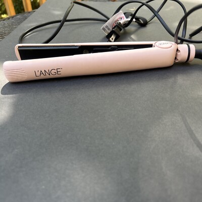 Lange Pink Ceramic Flat Iron Amazon.com : L main image 3