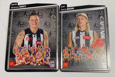 2024 Teamcoach Captains Darcy Moore / Brianna Davey - Collingwood Magpies