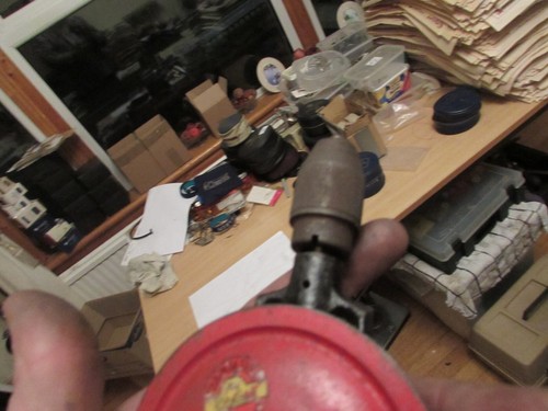 excellent england stanley chapman vintage hand drill multiplier tool - Picture 13 of 19