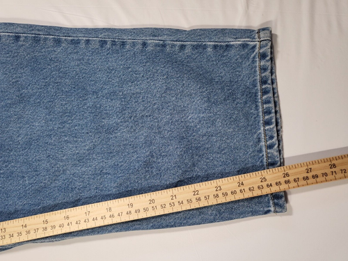 Lands End Damen Jeans 22W Plus Ankle Fit 3 High Rise Hose dicke robuste Baumwolle - Bild 11 von 13