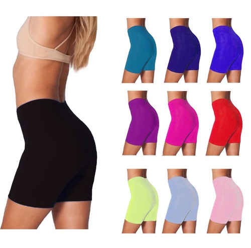 LADIES WOMENS CYCLING SHORTS DANCING 