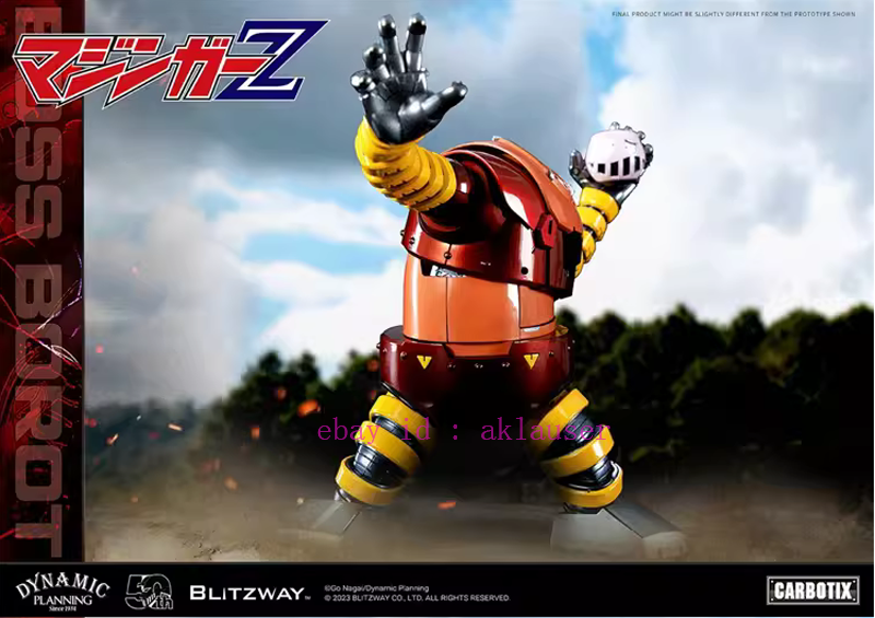 Blitzway Bw-Ca-10801 Mazinger Z Boss Borot 50th Anniversary Action