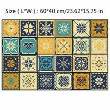 Waterproof Ceramic Tile Sticker Self Adhesive Kitchen 3D Floor Wall Stickers