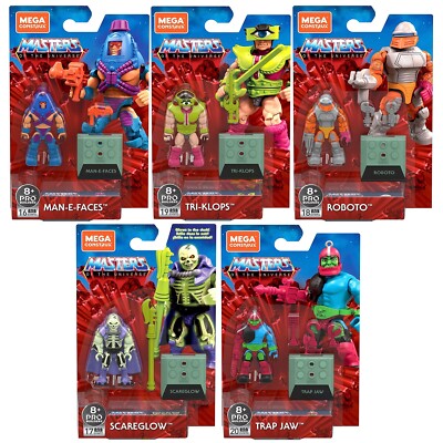 MEGA Construx Universe Giant He-Man Building Block Hero Package GVW94-GVW98