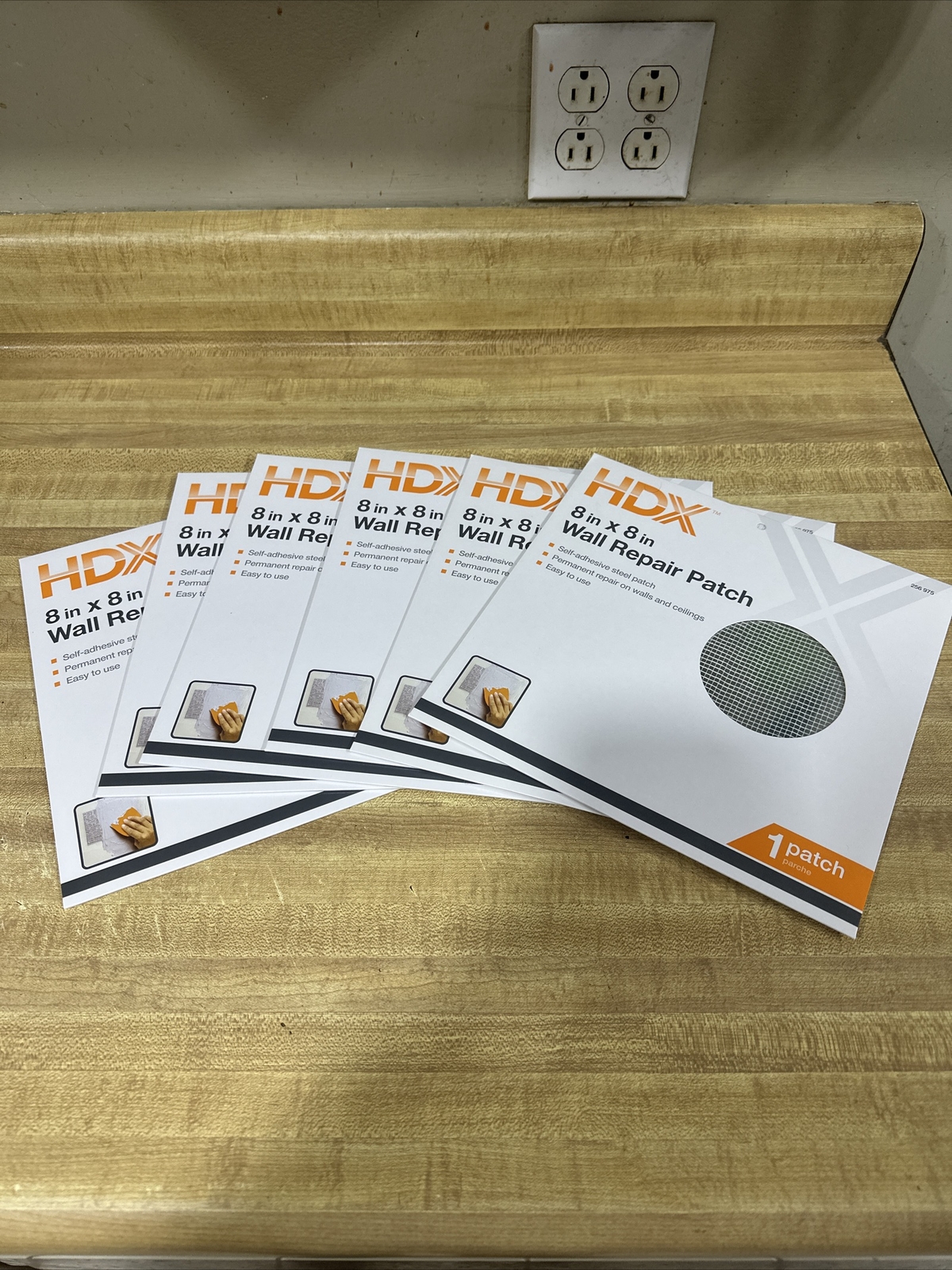 12 pack HDX SelfAdhesive Wall Repair Patches 8"x8" for sale online eBay