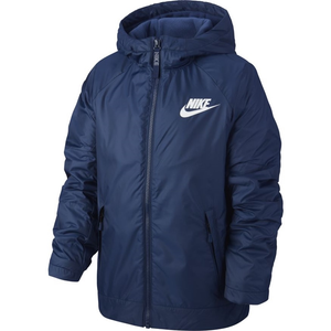 blue nike coat