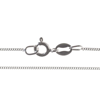 925 Sterling Silber Kette Halskette Panzer 0,8 mm feiner italienischer Schmuck Geschenk