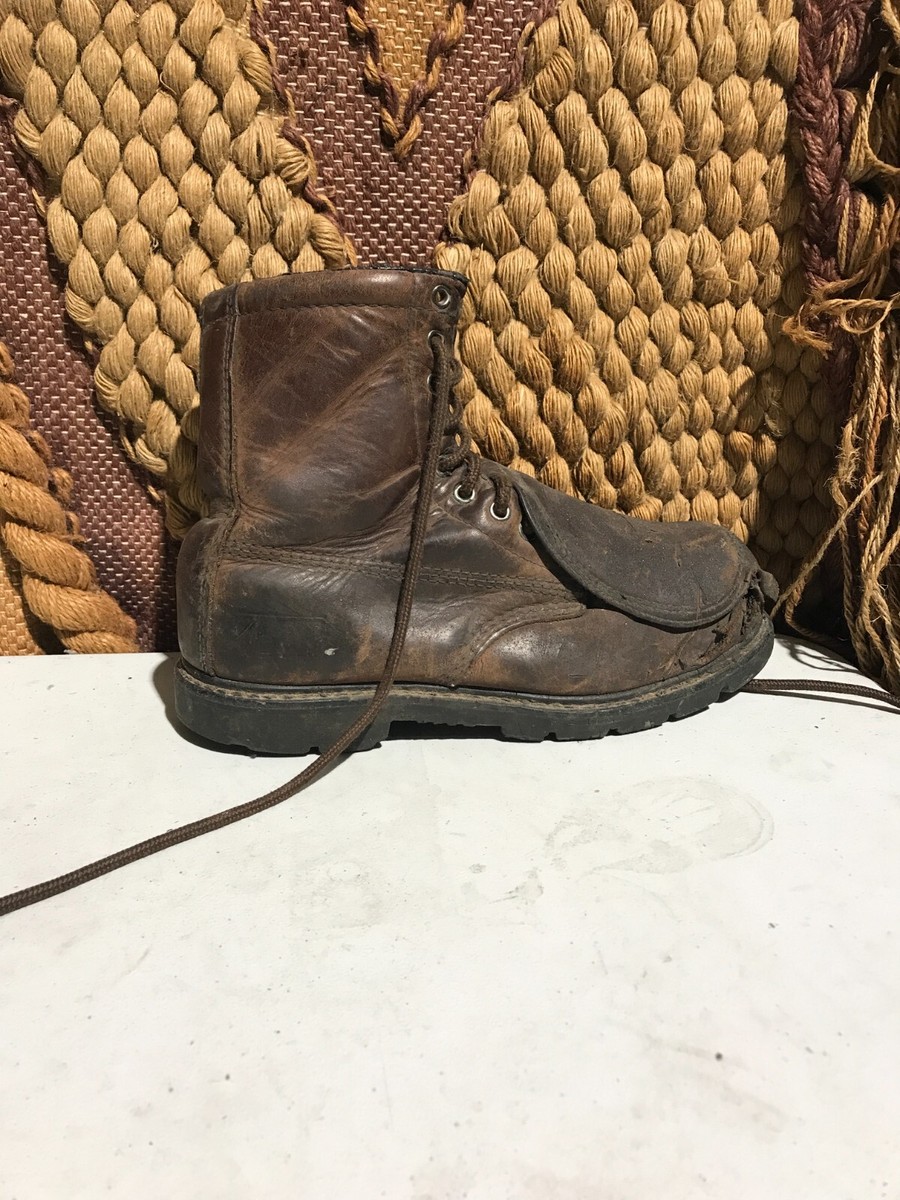 ケイスケレッドウイング059 Worx By Red Wing 8” Brown Leather Steel Toe Guard 5489 Electrical