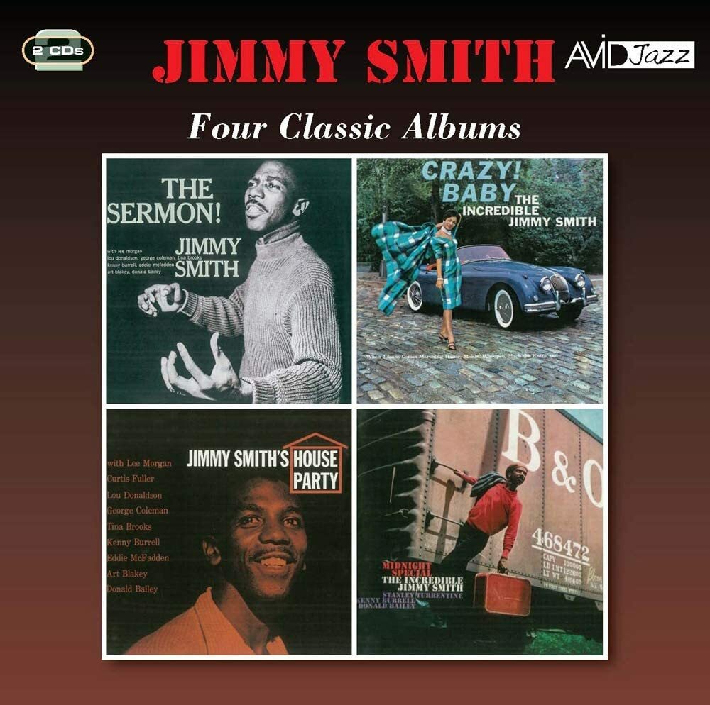 Jimmy Smith Four Classic Albums 2-CD NEW SEALED 2018 Remastered Jazz