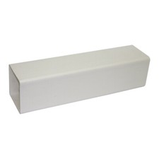 Square Line Gutter Downpipe White Static Caravan 2.5M Guttering Rainwater System