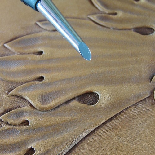 Herramienta de modelado Undercut para artesanías - herramienta de trabajo de cuero - Imagen 4 de 7