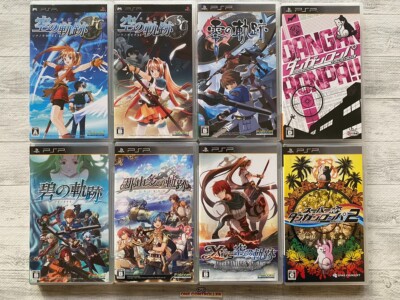 SONY PSP The Legend of Heroes & Ys vs. Sora no Kiseki & Super Danganronpa 1 2
